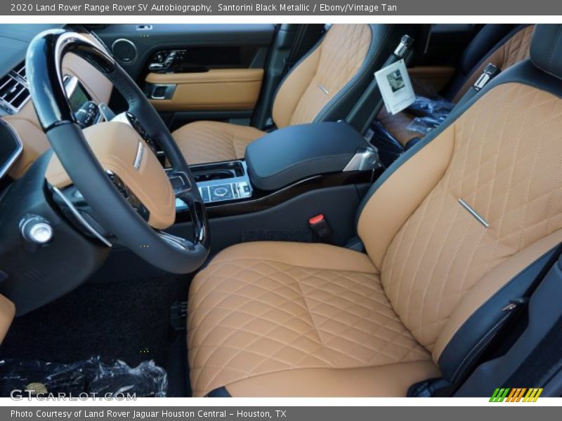 Front Seat of 2020 Range Rover SV Autobiography
