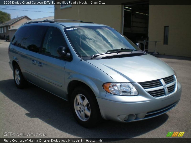 Butane Blue Pearl / Medium Slate Gray 2006 Dodge Grand Caravan SXT