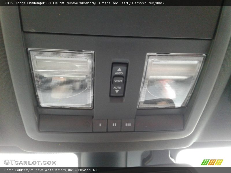 Octane Red Pearl / Demonic Red/Black 2019 Dodge Challenger SRT Hellcat Redeye Widebody