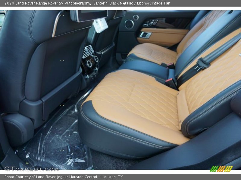 Rear Seat of 2020 Range Rover SV Autobiography