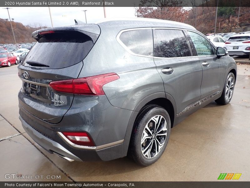 Rainforest / Black 2020 Hyundai Santa Fe Limited 2.0 AWD