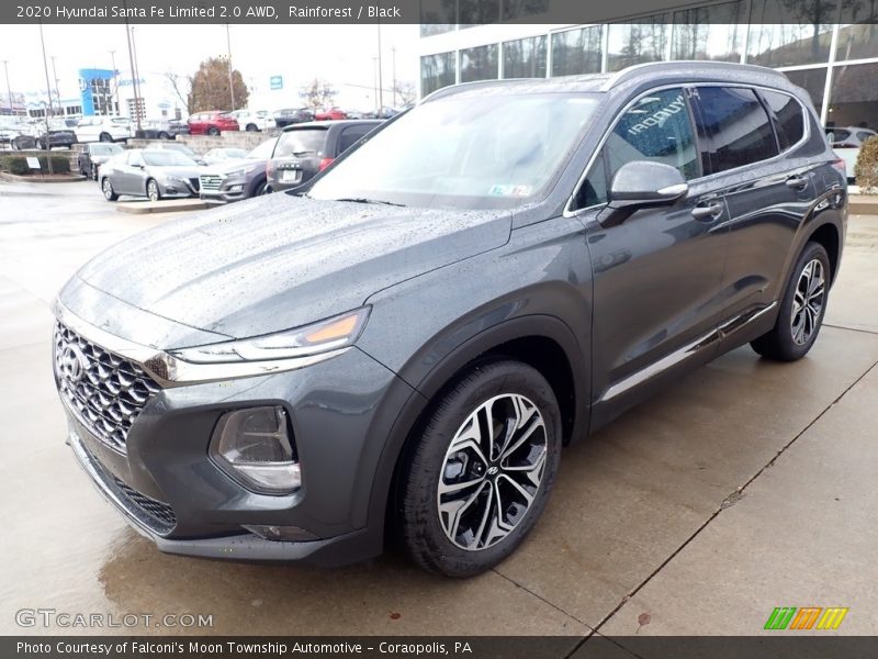 Rainforest / Black 2020 Hyundai Santa Fe Limited 2.0 AWD