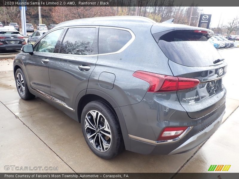 Rainforest / Black 2020 Hyundai Santa Fe Limited 2.0 AWD