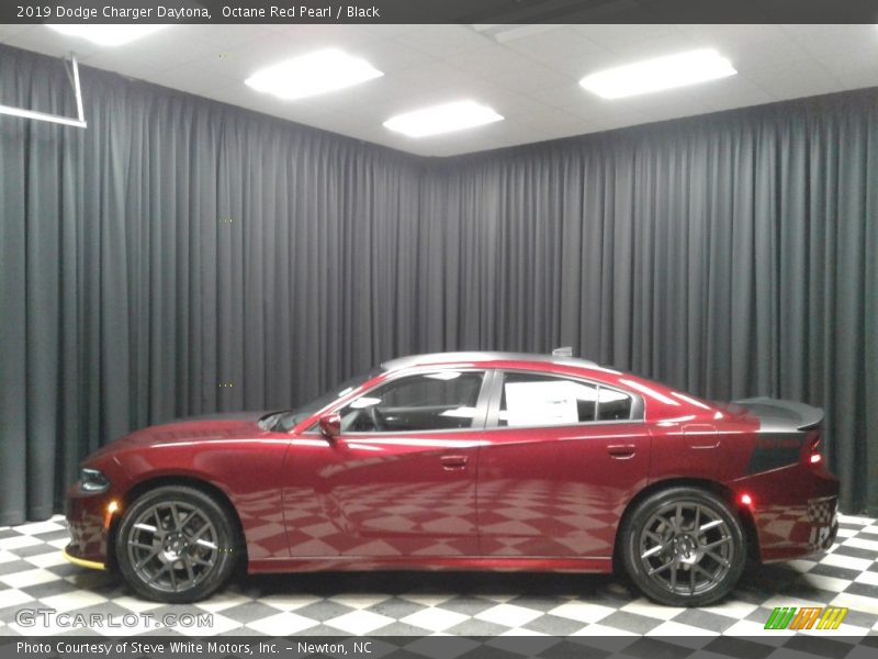 Octane Red Pearl / Black 2019 Dodge Charger Daytona