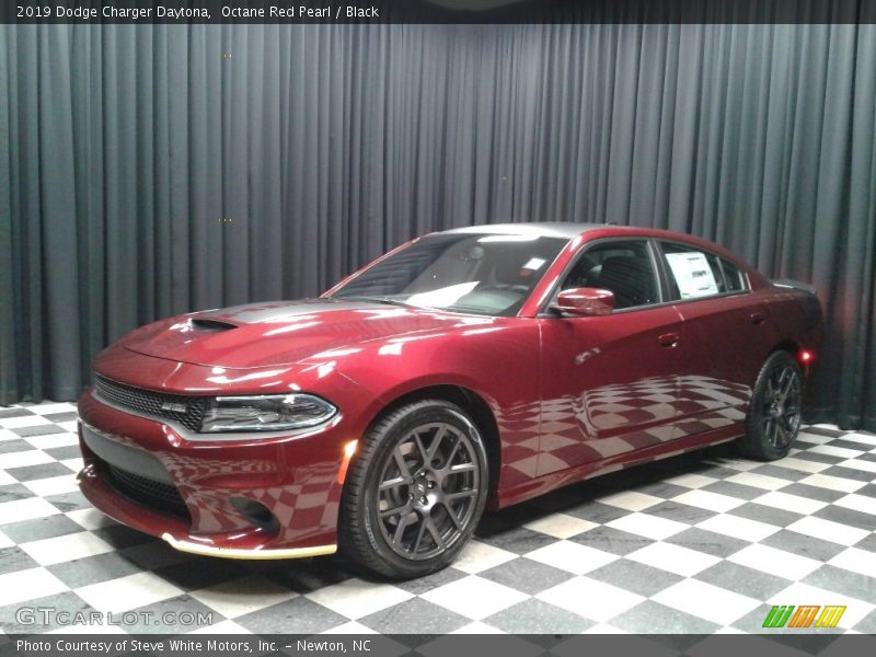 Octane Red Pearl / Black 2019 Dodge Charger Daytona