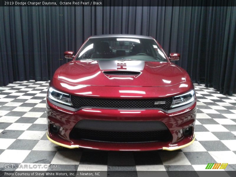 Octane Red Pearl / Black 2019 Dodge Charger Daytona