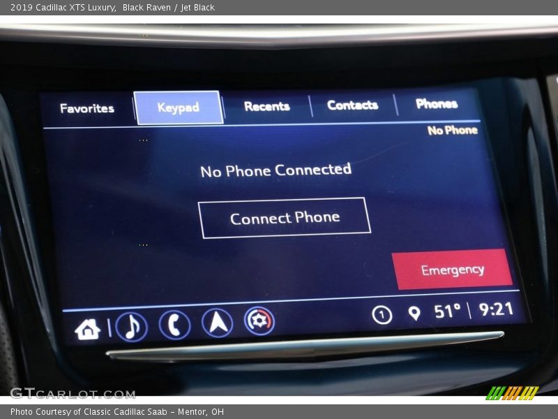 Black Raven / Jet Black 2019 Cadillac XTS Luxury