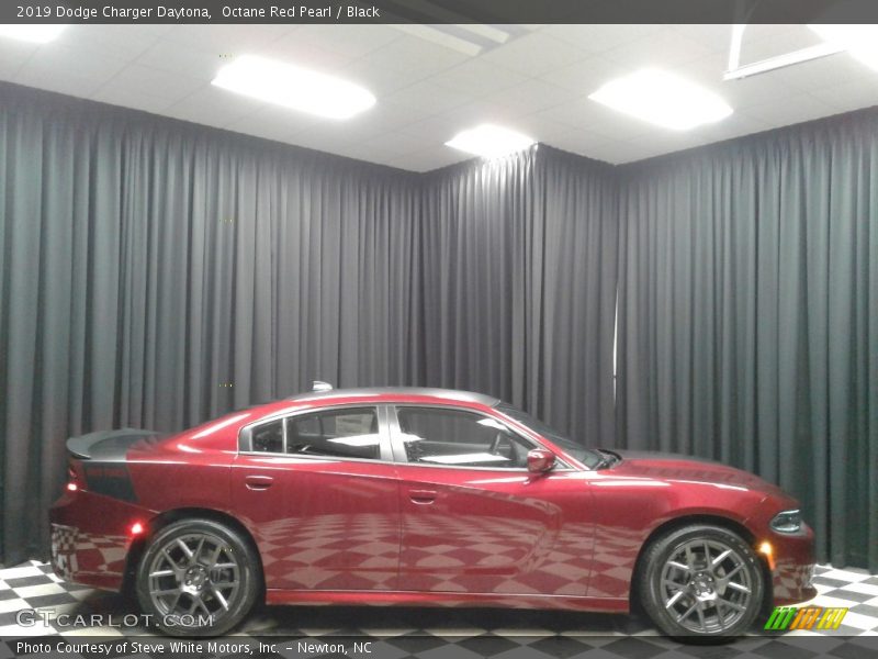 Octane Red Pearl / Black 2019 Dodge Charger Daytona