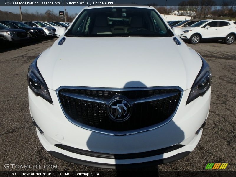 Summit White / Light Neutral 2020 Buick Envision Essence AWD