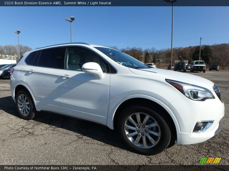 Summit White / Light Neutral 2020 Buick Envision Essence AWD