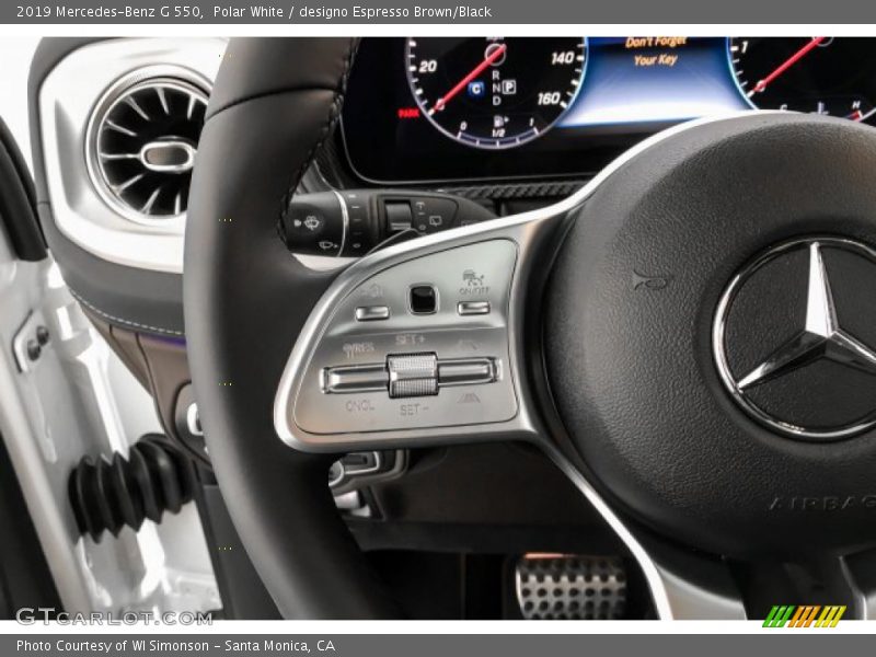  2019 G 550 Steering Wheel