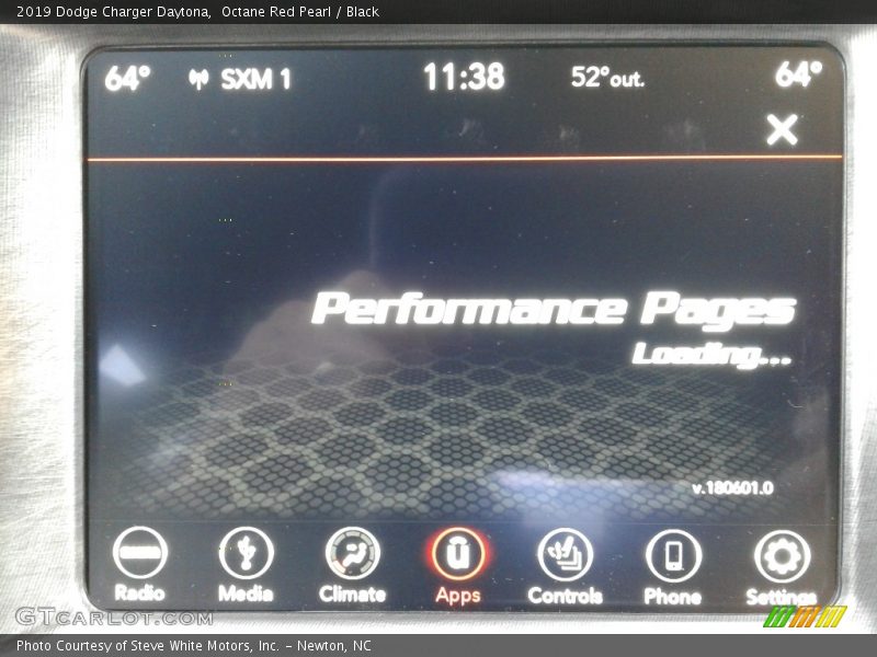 Octane Red Pearl / Black 2019 Dodge Charger Daytona