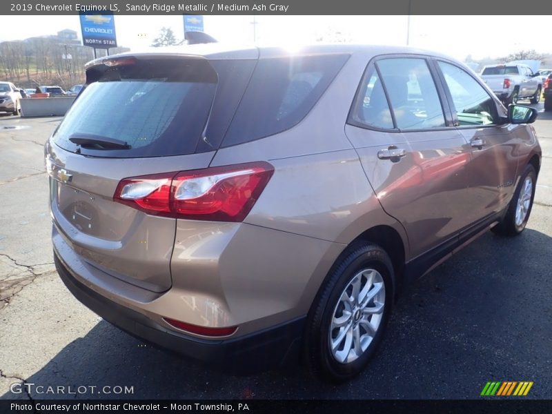 Sandy Ridge Metallic / Medium Ash Gray 2019 Chevrolet Equinox LS