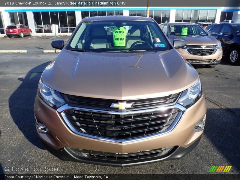 Sandy Ridge Metallic / Medium Ash Gray 2019 Chevrolet Equinox LS