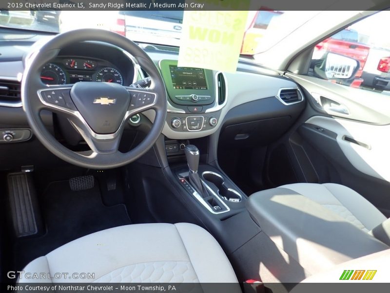 Sandy Ridge Metallic / Medium Ash Gray 2019 Chevrolet Equinox LS