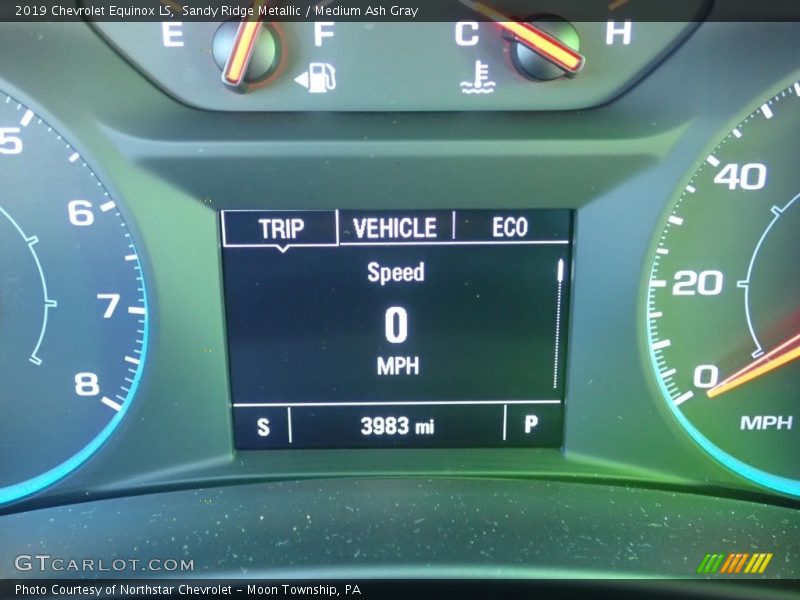 Sandy Ridge Metallic / Medium Ash Gray 2019 Chevrolet Equinox LS