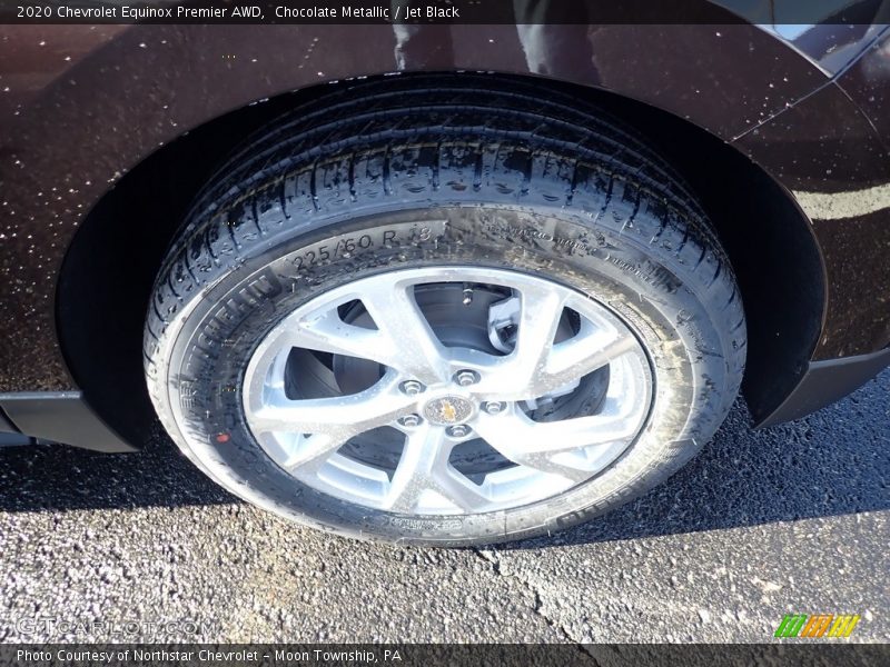 Chocolate Metallic / Jet Black 2020 Chevrolet Equinox Premier AWD