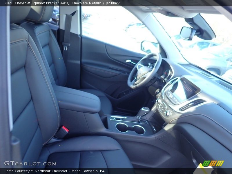 Chocolate Metallic / Jet Black 2020 Chevrolet Equinox Premier AWD