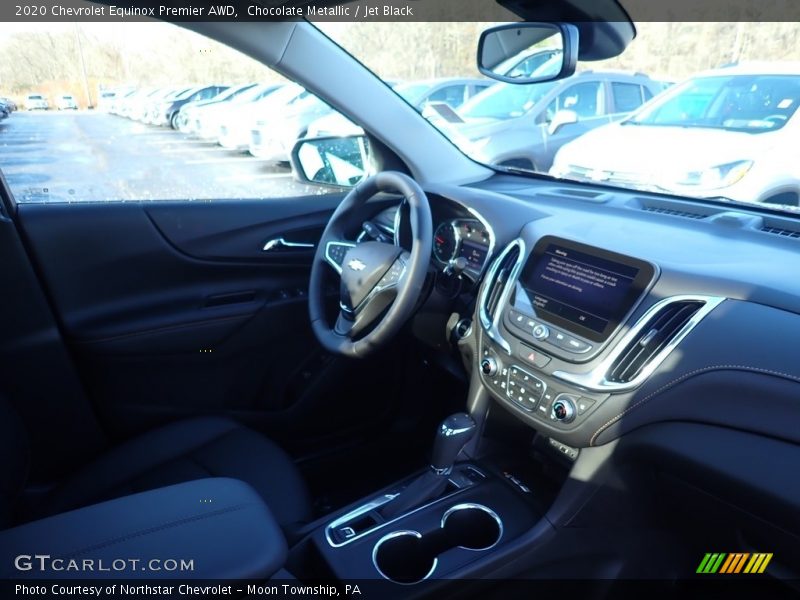 Chocolate Metallic / Jet Black 2020 Chevrolet Equinox Premier AWD
