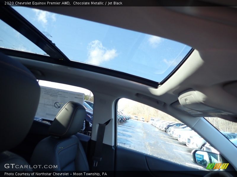 Chocolate Metallic / Jet Black 2020 Chevrolet Equinox Premier AWD