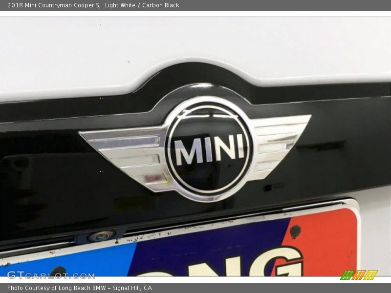 Light White / Carbon Black 2018 Mini Countryman Cooper S