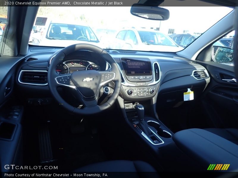 Chocolate Metallic / Jet Black 2020 Chevrolet Equinox Premier AWD