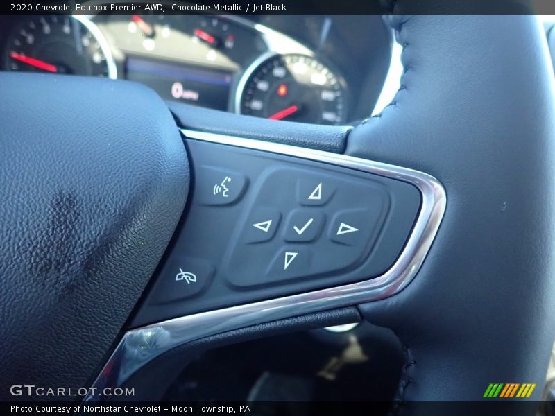 Chocolate Metallic / Jet Black 2020 Chevrolet Equinox Premier AWD