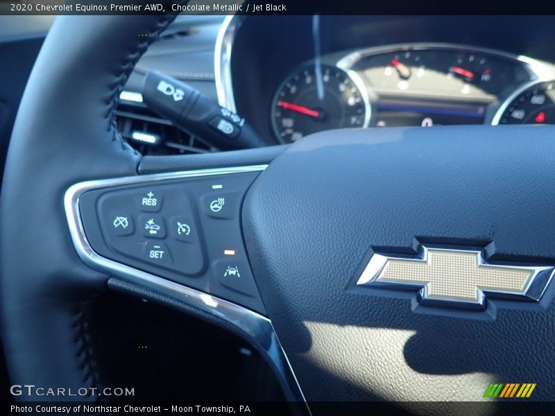 Chocolate Metallic / Jet Black 2020 Chevrolet Equinox Premier AWD