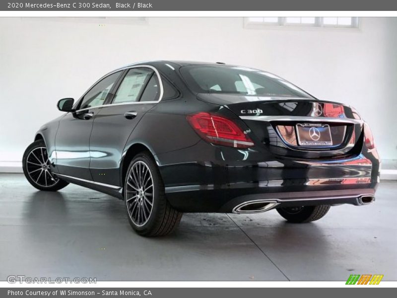 Black / Black 2020 Mercedes-Benz C 300 Sedan