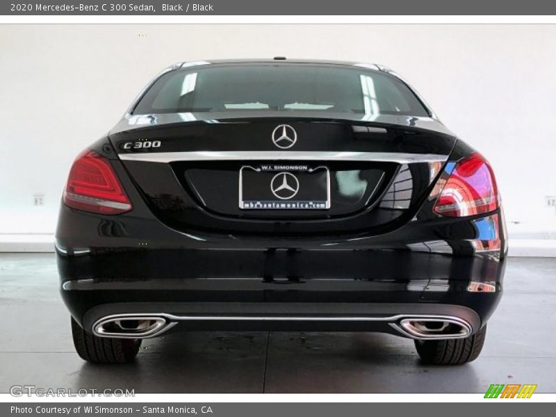 Black / Black 2020 Mercedes-Benz C 300 Sedan