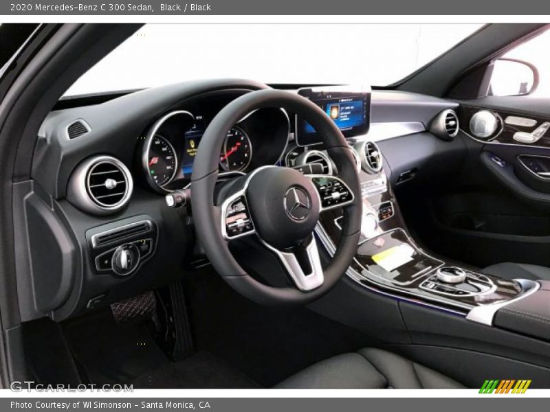 Black / Black 2020 Mercedes-Benz C 300 Sedan