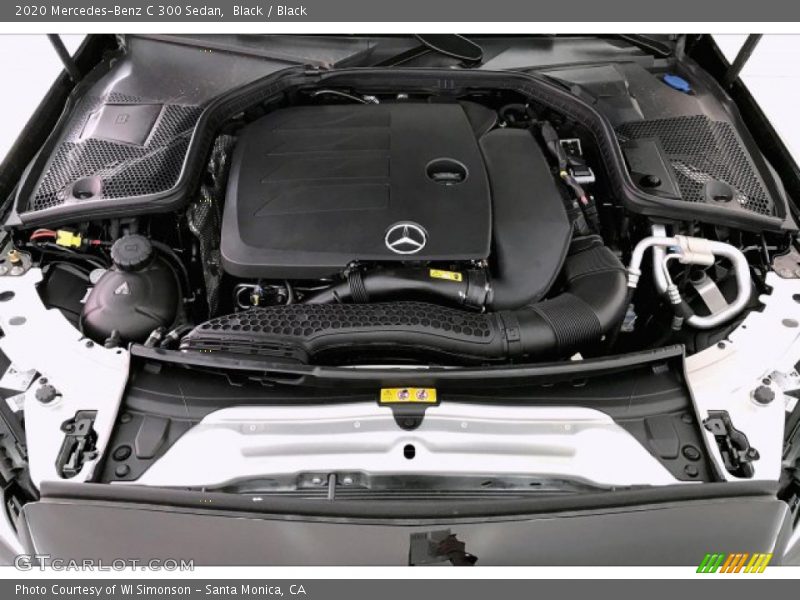 Black / Black 2020 Mercedes-Benz C 300 Sedan