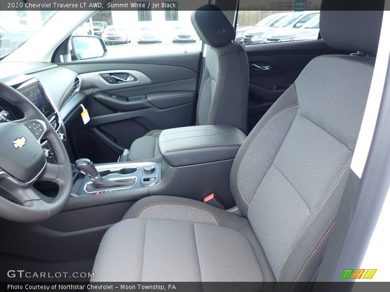 Summit White / Jet Black 2020 Chevrolet Traverse LT AWD