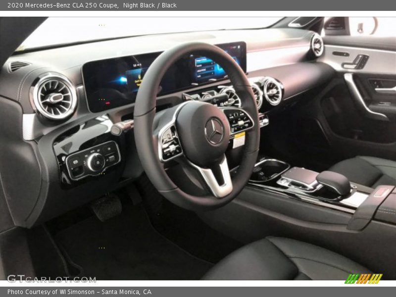 Night Black / Black 2020 Mercedes-Benz CLA 250 Coupe