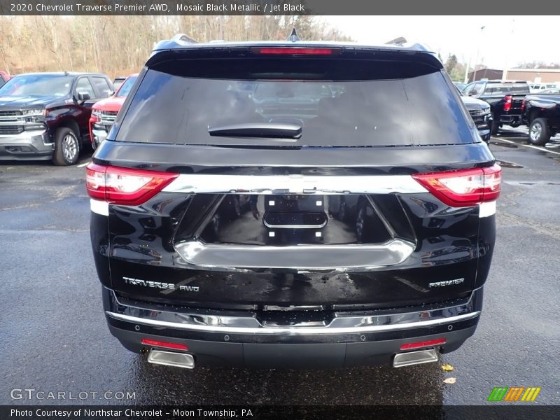 Mosaic Black Metallic / Jet Black 2020 Chevrolet Traverse Premier AWD