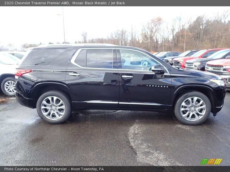 Mosaic Black Metallic / Jet Black 2020 Chevrolet Traverse Premier AWD