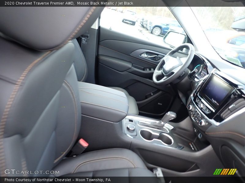 Mosaic Black Metallic / Jet Black 2020 Chevrolet Traverse Premier AWD