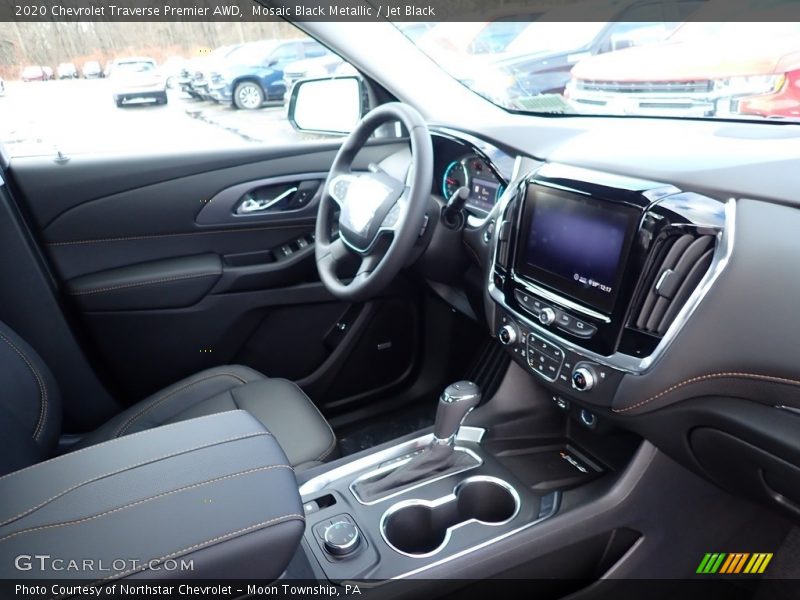 Mosaic Black Metallic / Jet Black 2020 Chevrolet Traverse Premier AWD