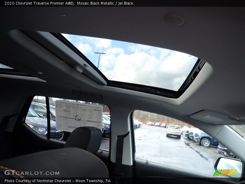 Mosaic Black Metallic / Jet Black 2020 Chevrolet Traverse Premier AWD