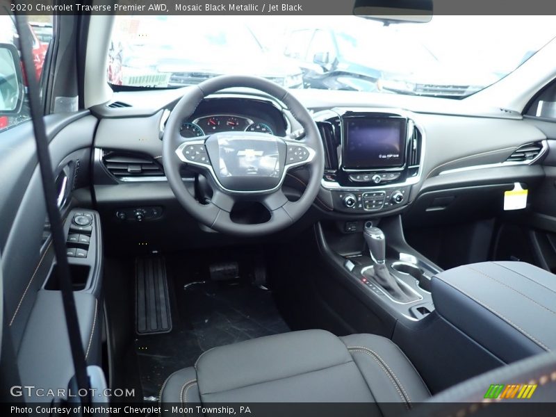 Mosaic Black Metallic / Jet Black 2020 Chevrolet Traverse Premier AWD