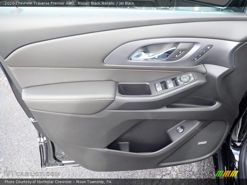 Mosaic Black Metallic / Jet Black 2020 Chevrolet Traverse Premier AWD