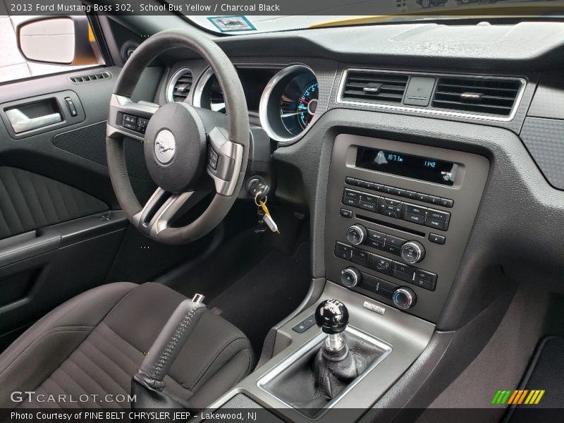 Dashboard of 2013 Mustang Boss 302