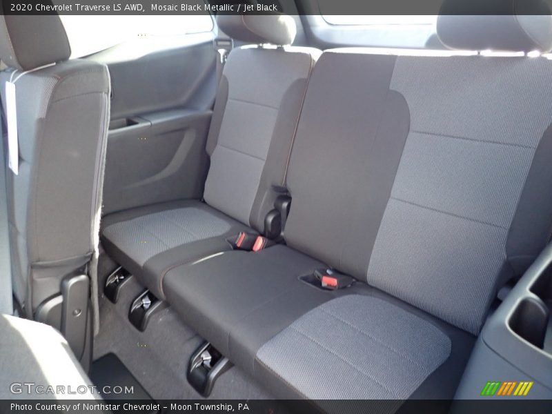 Mosaic Black Metallic / Jet Black 2020 Chevrolet Traverse LS AWD