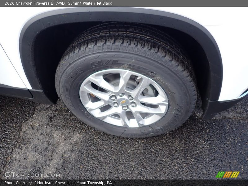 Summit White / Jet Black 2020 Chevrolet Traverse LT AWD