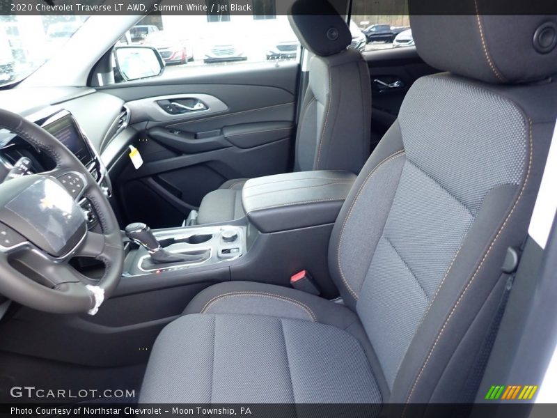 Summit White / Jet Black 2020 Chevrolet Traverse LT AWD