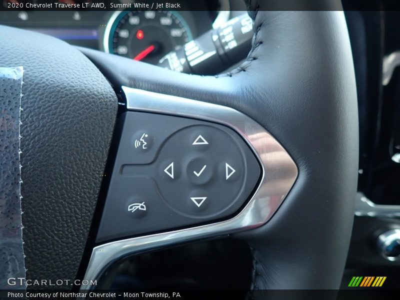 Summit White / Jet Black 2020 Chevrolet Traverse LT AWD