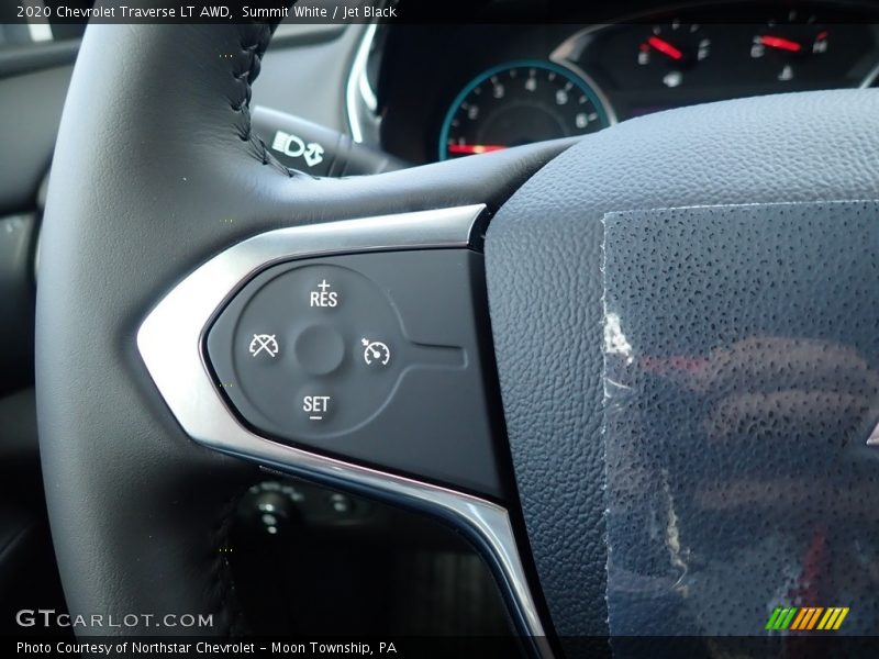 Summit White / Jet Black 2020 Chevrolet Traverse LT AWD