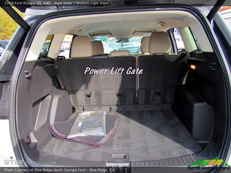 Ingot Silver / Medium Light Stone 2019 Ford Escape SEL 4WD