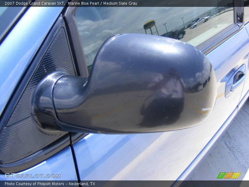 Marine Blue Pearl / Medium Slate Gray 2007 Dodge Grand Caravan SXT