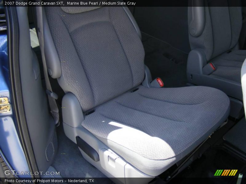Marine Blue Pearl / Medium Slate Gray 2007 Dodge Grand Caravan SXT